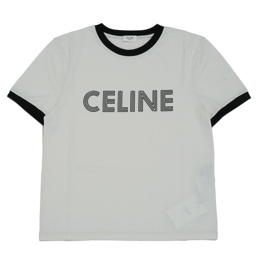 CELINE セリーヌ Tシャツ メンズ 半袖 2X49I671Q CELINE ルーズ コットンジャージー メンズTシャツ｜tbstore｜02